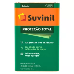 Tinta Àcrilica Proteção Total Branco 18 L Suvinil... - Tintavel
