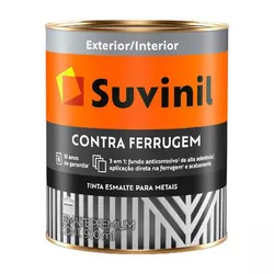 Tinta Esmalte Sintético Contra Ferrugem Branco Bri... - Tintavel