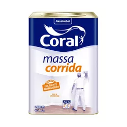Massa corrida 25kg - Coral - Tintavel