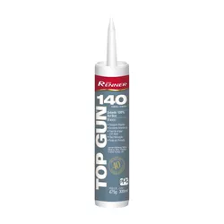 Selante acrílico Top Gun 140 - Tubo 475gr branco -... - Tintavel
