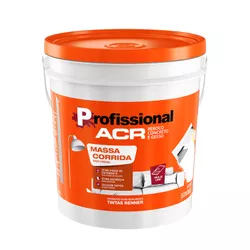 Massa Corrida Profissional ACR Balde 25kg - Renner - Tintavel