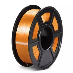 Filamento PLA+ Silk Sunlu 1.75mm 1kg - Laranja - TOPINK3D