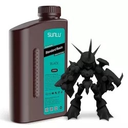  Resina UV Standard SUNLU 1kg Preto - TOPINK3D
