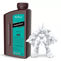  Resina UV Standard SUNLU 1kg Branco - TOPINK3D