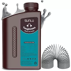  Resina UV Toughness SUNLU 1kg Grey - TOPINK3D
