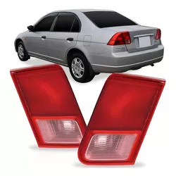 Lanterna Traseira Honda Civic 2001 e 2002 Tampa - Total Latas - A loja online do seu automóvel
