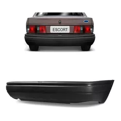 Parachoque Traseiro Escort 1987 á 1992 Preto - Total Latas - A loja online do seu automóvel