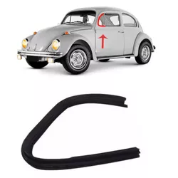 Borracha Guarnição do Quebra Vento Fusca Peça - Total Latas - A loja online do seu automóvel