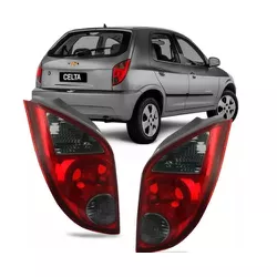 Lanterna Traseira Celta 2006 Em Diante Fumê - Total Latas - A loja online do seu automóvel