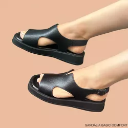 SANDÁLIA BASIC COMFORT PRETA