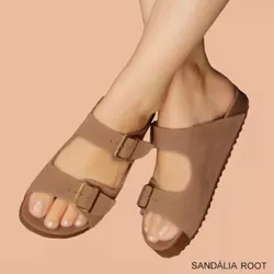 SANDÁLIA ROOT TAUPE - TRINTEE