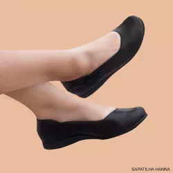SAPATILHA HANNA PRETA - TRINTEE