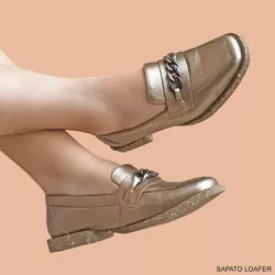 MOC LOAFER GOLD - TRINTEE