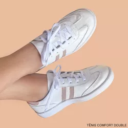 TÊNIS COMFORT DOUBLE BRANCO