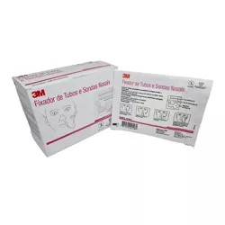 Fixador de Tubos e Sondas Nasais 3M 100 Unidades - Triomed