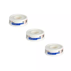 Kit 3 Fitas Micropore 1530 3M 1,25cmx10m Branco - Triomed