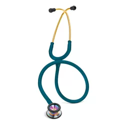 Estetoscópio Littmann Classic II Pediátrico 2153 Azul Caribe Rainbow 3M - Triomed