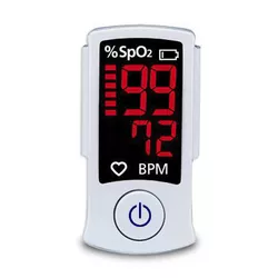 Oxímetro de Pulso MD Fingertip SB100 Tipo Dedo com Visor - Triomed