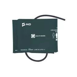 Braçadeira de Pressão Arterial Reutilizável 2 Tubos Adulto Grande MD - Triomed