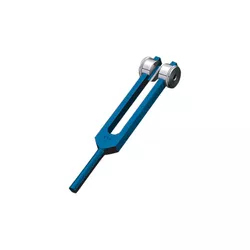Diapasão Médico MD 256 CPS com Fixador Azul - Triomed