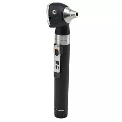 Otoscópio MD Omni 2.5V LED Fibra Óptica com Estojo Macio Preto - Triomed