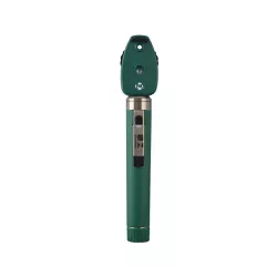 Oftalmoscópio MD Omni 2.5V LED com Estojo Macio Verde - Triomed