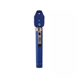 Oftalmoscópio MD Omni 2.5V LED com Estojo Macio Azul - Triomed