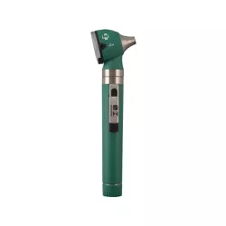 Otoscópio MD Omni 2.5V LED com Estojo Macio Verde - Triomed