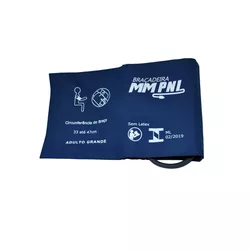 Braçadeira MM PNI Adulto Grande 1 Tubo Velcro e Manguito Removível - Triomed
