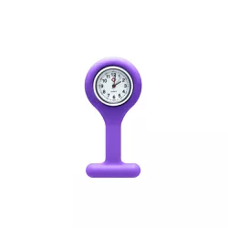 Relógio de Lapela Tipo Broche Supermedy Roxo - Triomed