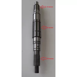 Eixo entalhado F350 1970 a 1977, F450 1970 a 1977 e F4000 1974 a 1980. Cambio Eaton 240F 4 marchas. Numero Eaton 3313294... - AUTOPEÇAS TUNICAR