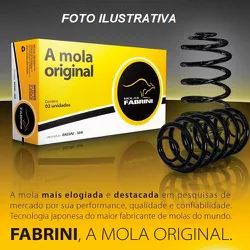 Par de molas traseiras Ford Ka 2000 até 2007 - IFO0023 - 13045 - AUTOPEÇAS TUNICAR