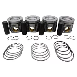 Jogo de pistão e anel 0,50 Amarok 2.0 16V 2010/2022 - PA9736 0,50 - 75150 - AUTOPEÇAS TUNICAR