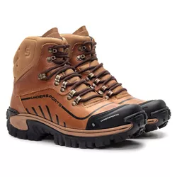 Bota Masculina Adventure Conquest Nobuck Whisky - UNDERSPORTS