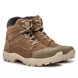 Bota Segurança Masculina C.A em Couro Legítimo 219... - UNDERSPORTS