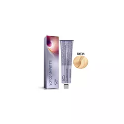 Wella Illumina Color 10-36 Louro Claríssimo Dourado Violeta 60g - UNIKAPRO Cosmetics