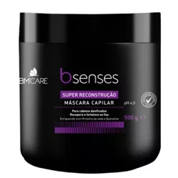 Barrominas Bsenses Super Reconstrução Máscara 500g - UNIKAPRO Cosmetics