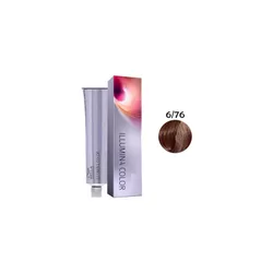 Wella Illumina Color 6-76 Louro Escuro Marrom Violeta 60g - UNIKAPRO Cosmetics