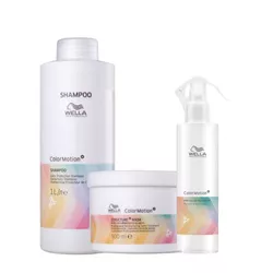 Wella Kit Color Motion Sh 1l + Masc 500ml + Pre Color TRT - UNIKAPRO Cosmetics
