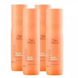 Wella Kit Nutri Enrich Nutrição Shampoo 250ml (4 Unidades) - UNIKAPRO Cosmetics
