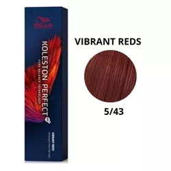Wella Koleston Perfect Castanho Claro Cob. Dourado 5/43 60ml - UNIKAPRO Cosmetics