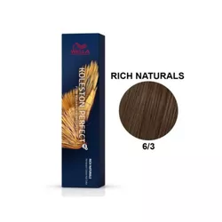 Wella Koleston Perfect Louro Escuro Dourado 6/3 60ml - UNIKAPRO Cosmetics