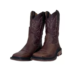 Bota Texana Masculina UsCowboys Lone Star Couro Ca... - USCOWBOYS