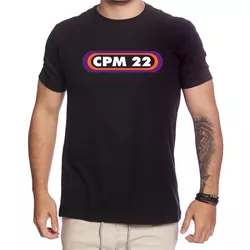 Camiseta Banda CPM 22 Rock Nacional 100% Algodão -... - USE CLAN