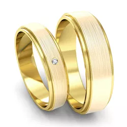 Alianças De Casamento Barcelona 5mm - 572 - M Joias