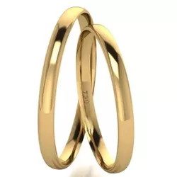 Alianças de Casamento Inhumas 2mm - 511 - M Joias