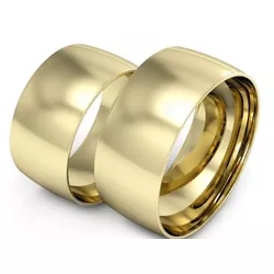 Alianças de Casamento Novo Gama 8mm - 528 - M Joias