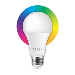 Lâmpada Led Inteligente Wi-Fi Colorida 10w Elsys -... - Monitoriza Distribuidora
