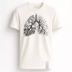T-Shirt Pulmão – Bra... - VIDA BR