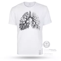 Pulmão T-shirt Unissex - 060 - VIDA BR